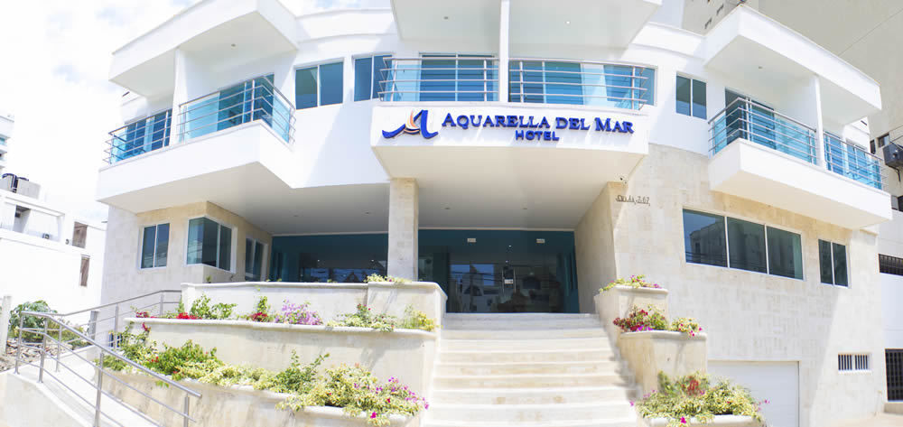 Hotel Aquarella Del Mar Σάντα Μάρτα Εξωτερικό φωτογραφία